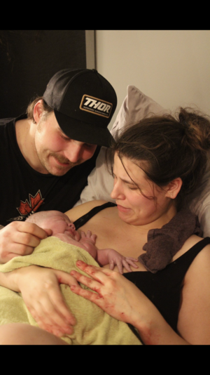 This is the birth story of Adelaide 