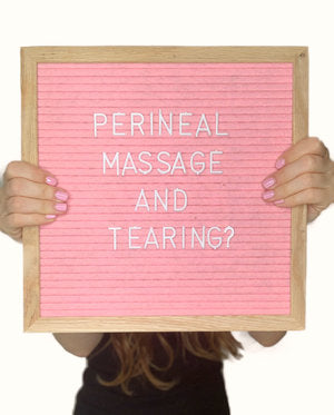Perineal massage & tearing in birth