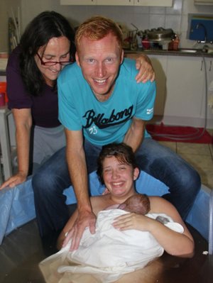 Home birth after caesarean birth story